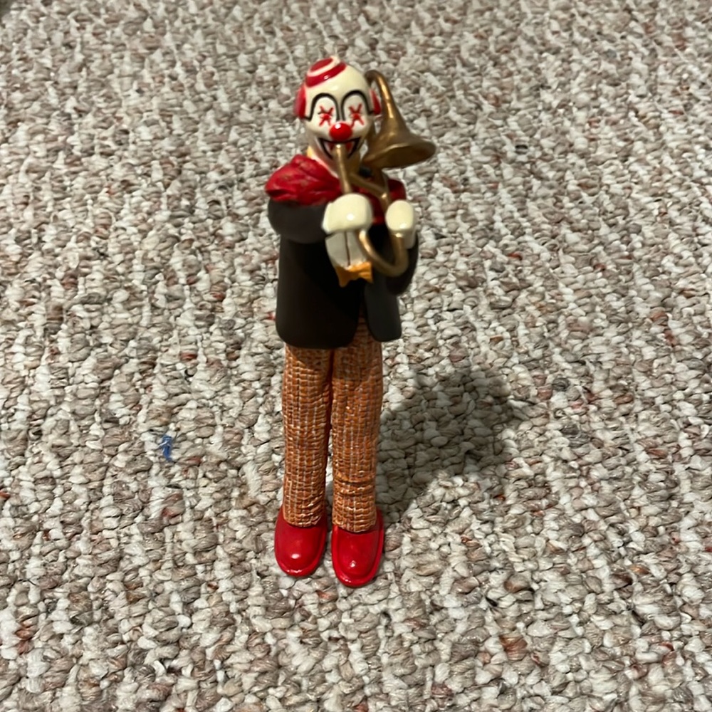 Circus Clown Bugler Ornament Trombone MMA-MCNY Museum
